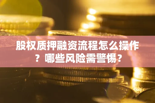 济南股权质押融资流程怎么操作？哪些风险需警惕？